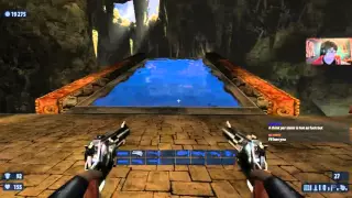 Jumped on the bounce pad (Serious Sam HD: The Second Encounter)