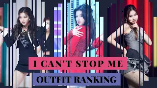 TWICE SANA I Can't Stop Me Outfit Ranking