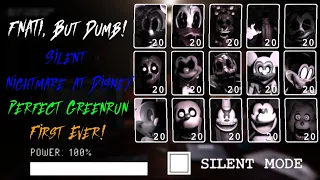 FNATI, But Dumb! - Silent Nightmare at Disney with 100% Power Left Greenrun Completed [Power WR]
