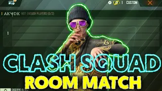 Playing With Subscribers 👑Clash Squad Room Match Only ||🤩FF Tamil Live