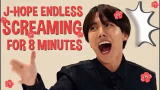 J-Hope Endless Screaming for 8 minutes #ARMYsHOPE