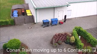 Multi-Mover UK - 1100 Litre Wheelie Bin Train