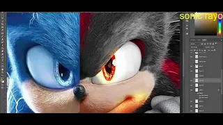 Redesigning Sonic Movie 2 | Photoshop Breakdown