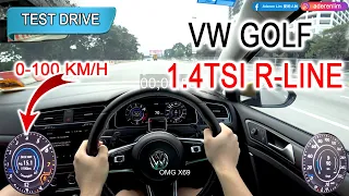 2019 VW Golf (MK7.5) 1.4TSI R-Line | Malaysia #POV [Test Drive]