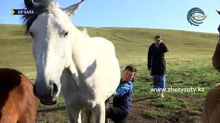 Қойшы бала бие сауып жүр / "Бір бала" хабары