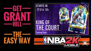 Get Grant Hill the Easy Way | NBA 2k Mobile [Tips & Guide]