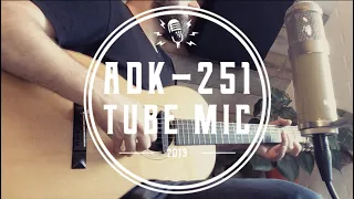 The Backline Demos (Ep.3) - ADK-251 Tube Mic (2019) - by Sugarbird Recordings - tube mic demo