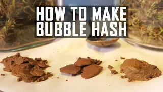 How To Make Bubble Hash (Ice Water Cannabis Concentrate): Cannabasics #41