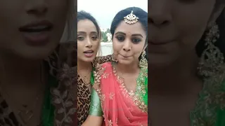 Yashmi gowda and sanvi is live now || Naga Bhairavi serial introducing part 2