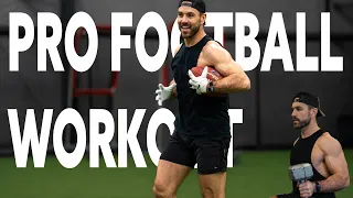 BTS: Reece Horn Training Workout | Professional Football Player Exclusive Look