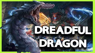 FIGHT :  Melazmera - Dreadful Dragon Achievement - Pathfinder: WotR