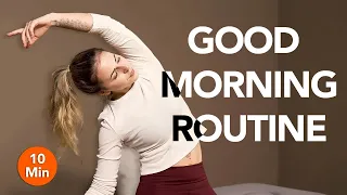 Morning routine for beginners | Stretching and mobilizing the entire body | 10 min