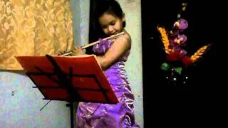 love me tender- flute by Mary Icyl Nicolette @ 6yo