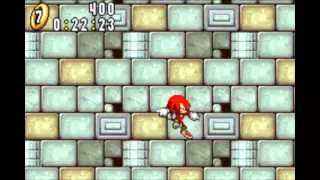 Sonic Advance - Angel Island 1 Knuckles: 0:30:78 (Speed Run)