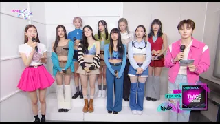 Interview comeback TWICE ||Music Bank|IND/ENG|220826 Siaran KBS WORLD TV|