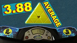 How I Solved a Pyraminx in 3 SECONDS! | 3.88 Average