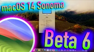 ВЫШЛА MACOS 14 SONOMA BETA 6! HACKINTOSH - ALEXEY BORONENKOV | 4K