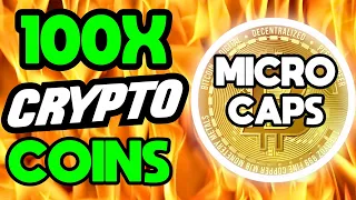 TOP 10 TINY MICROCAP CRYPTO COINS: REALISTIC 100X POTENTIAL (HUGE GAINS)