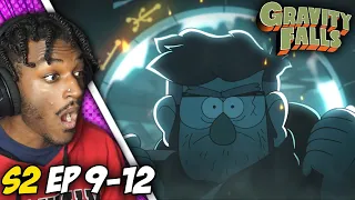 STAN HAS A BROTHER?! | Gravity Falls Season 2 Ep 9-12 REACTION |