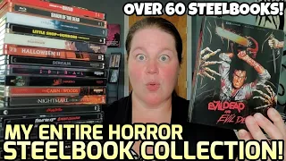 MY ENTIRE HORROR STEELBOOK COLLECTION!!! October 2022 Update!