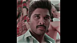 ALLU ARJUN💪 Attitude 👿 status video .  Don't touch my wife 🤫. Thunder Vishu ⚡