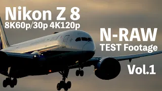 NIKON Z8 TEST Footage Vol.1