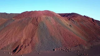 Drone video of NewBerry Springs California Lavic Lake Volcano