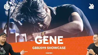 GENE SHINOZAKI | Grand Beatbox Battle Showcase 2019 | REACTION