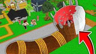 POTĘŻNY GRÓB WIELKIEJ GLIZDY ZNALEZIONY W MINECRAFT?! GPLAY & LUMI