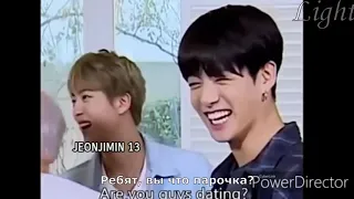 Реакция Джина на Чигуков//JIN Reactions to Jikook