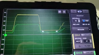 Testing a Chrystler 200 APP sensor with A HS512 oscilloscope from Martin Loren