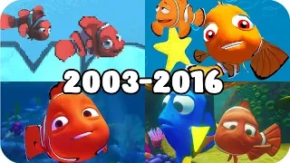 Evolution of Finding Nemo in Video Games (2003 - 2016)