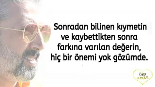 Yüreğimiz; Kıymet bilene emanet...Hz. Mevlana 💔 Ömer Hançeri ile Şiir Saati 💔Hançeri Tv