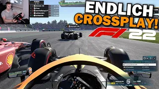 CROSSPLAY in F1 22 TESTEN!! PC, XBOX und PS in EINER LOBBY! | F1 22 Online Multiplayer Gameplay