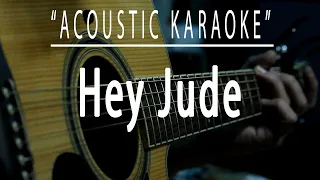 Hey Jude - The Beatles (Acoustic karaoke)