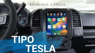 F150 Super Pantalla de 12.1" instalación marca Seicane con Carplay inalambrico  | Armando Carros