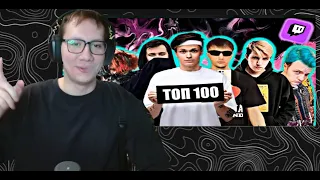 3dinr смотрит:топ 100 треков стримеров по просмотрам на YOUTUBE:стримеры Twitch и YouTube|Апрель2024