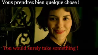 FRENCH LESSON - learn french with a french movie : Amélie Poulain