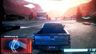 Epic police chase on NFSMostWaned with the Ford raptor pirt 2