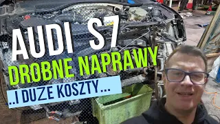 Audi S7 i drobne naprawy za kilkanaście tys. zł