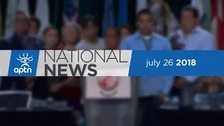 APTN National News July 26, 2018 – Bellegarde Re-elected, Alberta government gives a big boost