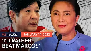 Disqualify Marcos? Robredo prefers to beat old rival in the polls