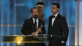 "A Separation" Film From Iran Won The Best Foreign Language Film In Golden Globe Awards 2012