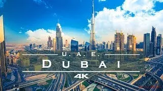 Dubai - Relaxing Music Along With Fascinating Aerial Views - Cinematic Drone Film in 4K