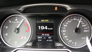 Audi S4 Top Speed 0-265!!