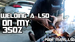 welding a 350z LSD diff / poor mans 2 way