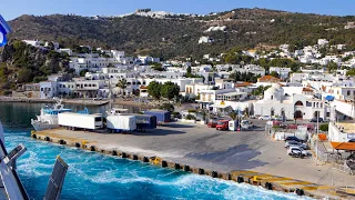 Πάτμος – Εντυπωσιακό ρεμέτζο 3' λεπτών & μαζική αποβίβαση επιβατών - Blue Star 2 | Patmos island