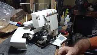 Overlock Panavox 482DF reparación rápida