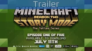 Minecraft: Story Mode Season Two - Episode 1 Release Date Trailer [HD 1080P]