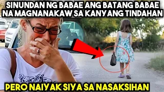 SINUNDAN NG BABAE ANG BATANG BABAE NA MAGNANAKAW SAKANYANG TINDAHAN, PERO NAIYAK SIYA SA NASAKSIHAN